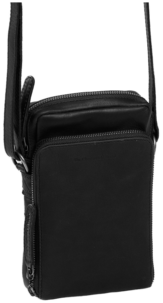 The Chesterfield Brand Kožená taška na doklady a telefon Hamilton C48.1163 Barva: černá