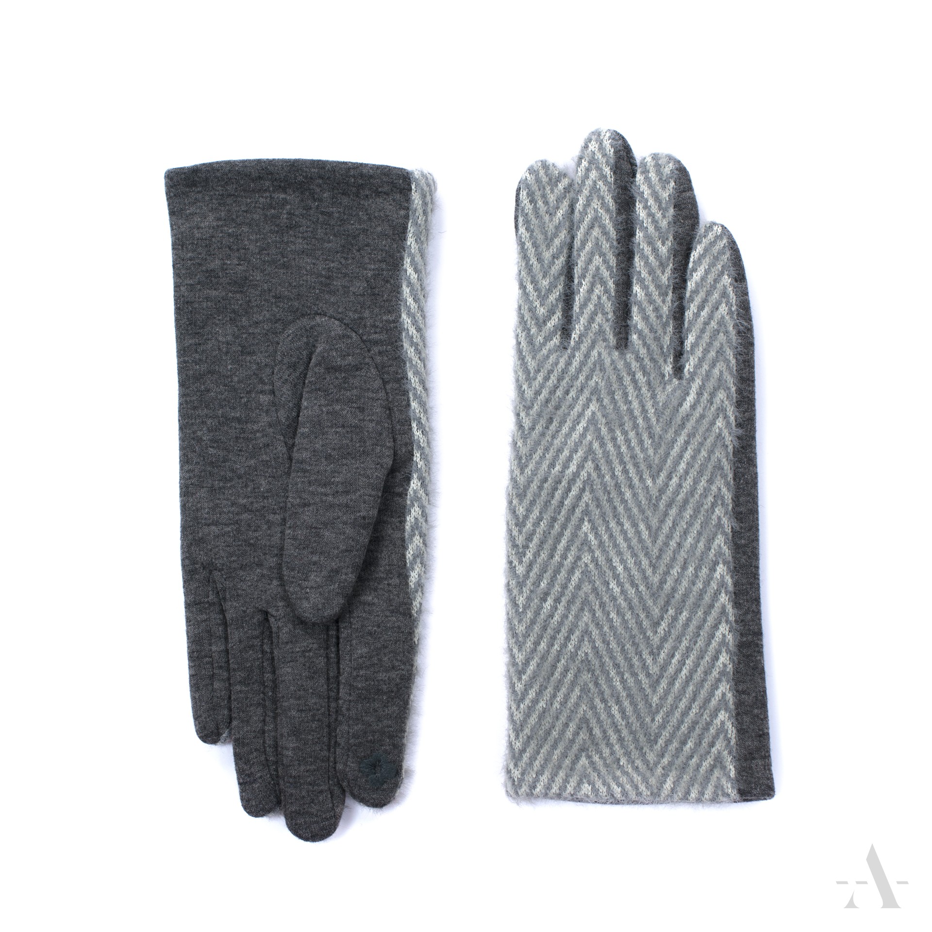 Dámské rukavice rk19554 Barva: šedá