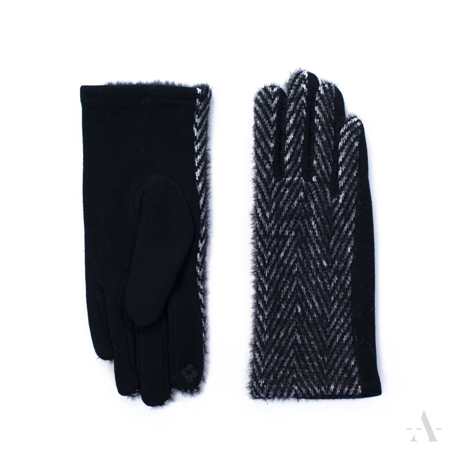 Dámské rukavice rk19554 Barva: černá