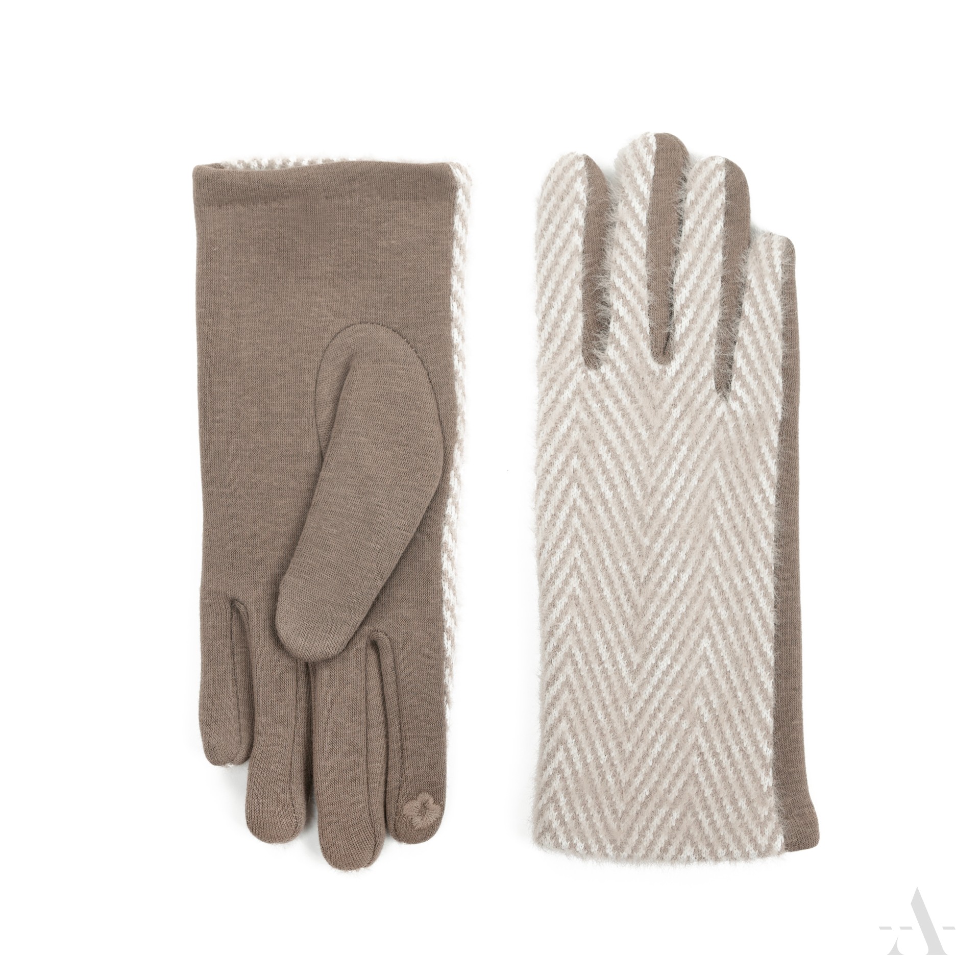 Dámské rukavice rk19554 Barva: béžová