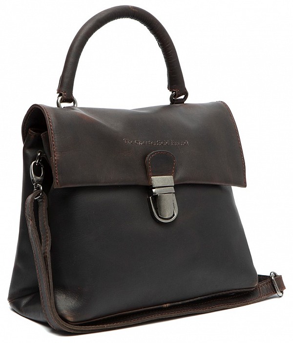 The Chesterfield Brand Klopová kožená kabelka přes rameno Rianne C48.113231 Barva: tmavě hnedá