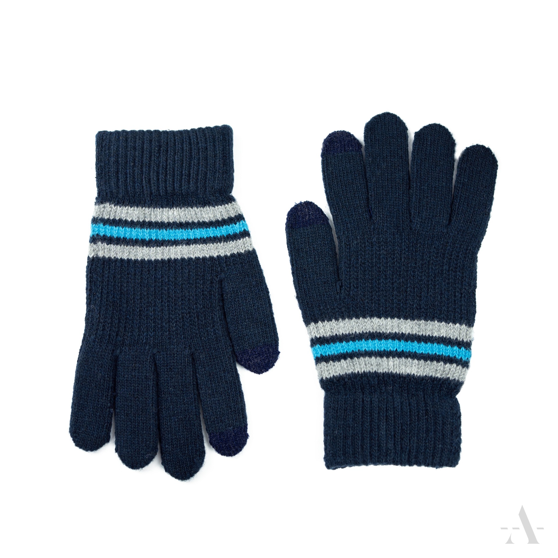 Pánské rukavice rk22232 Barva: modrá