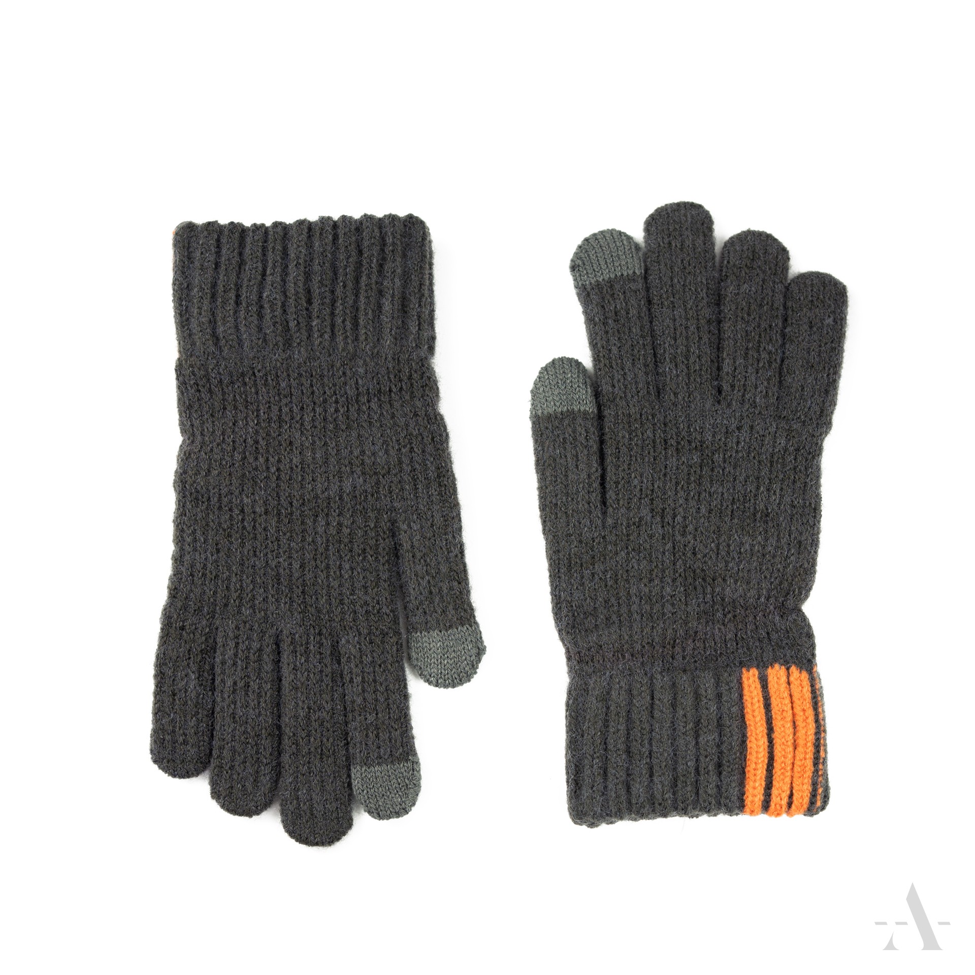 Pánské dotykové rukavice rk22237 Barva: tmavě šedá
