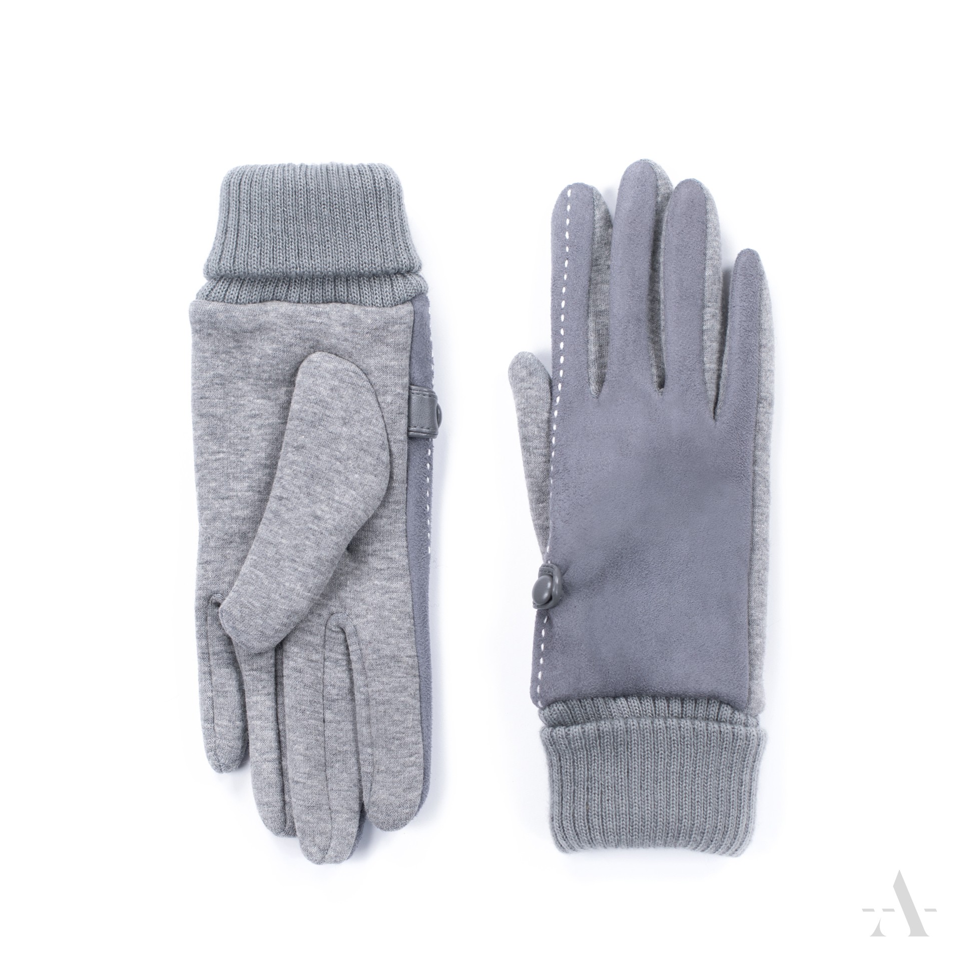Dámské rukavice rk19285 Barva: šedá