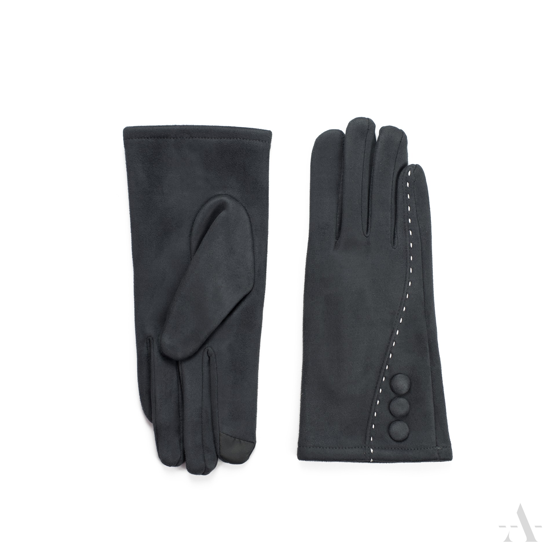 Dámské rukavice rk16551 Barva: tmavě šedá