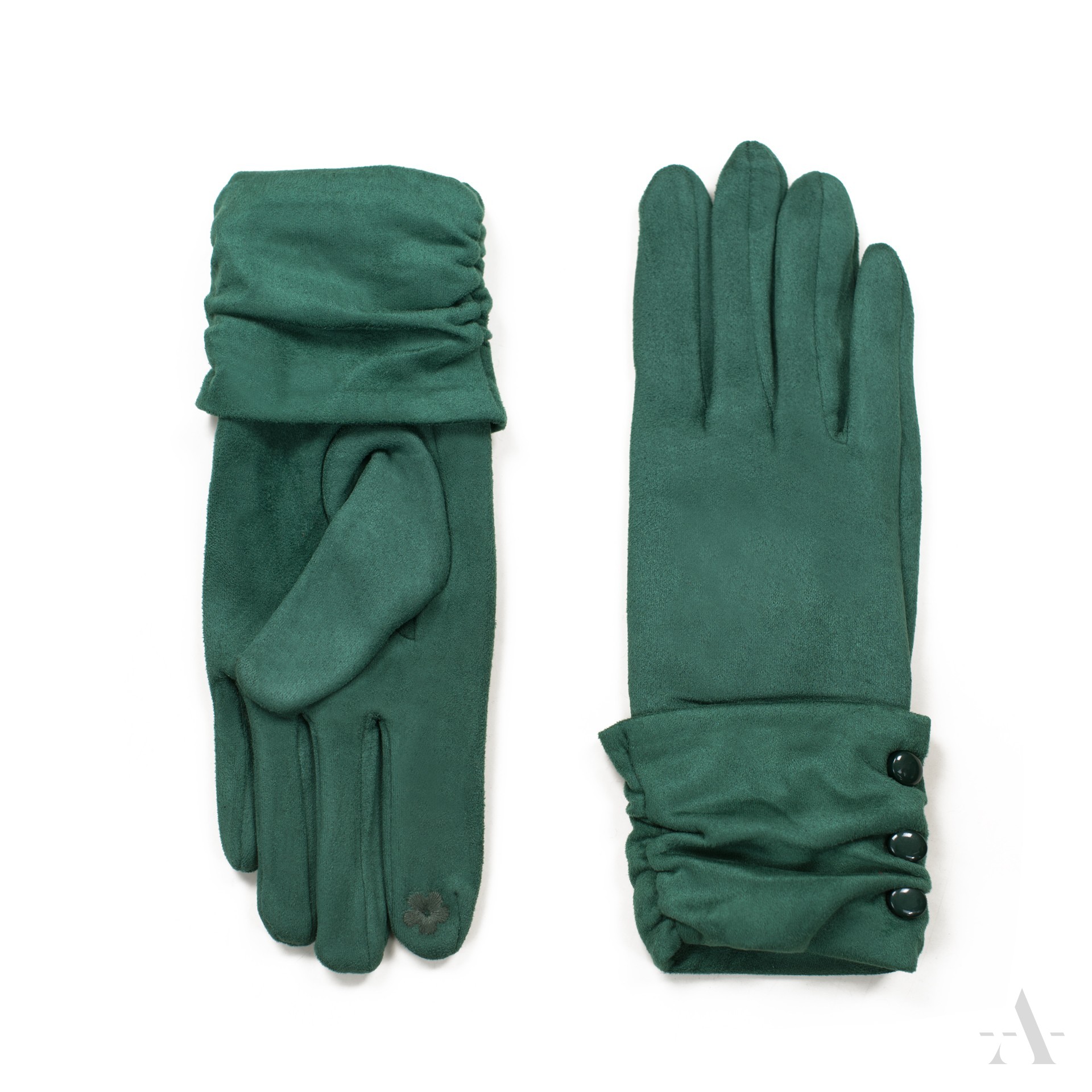 Dámské rukavice rk18412 Barva: zelená