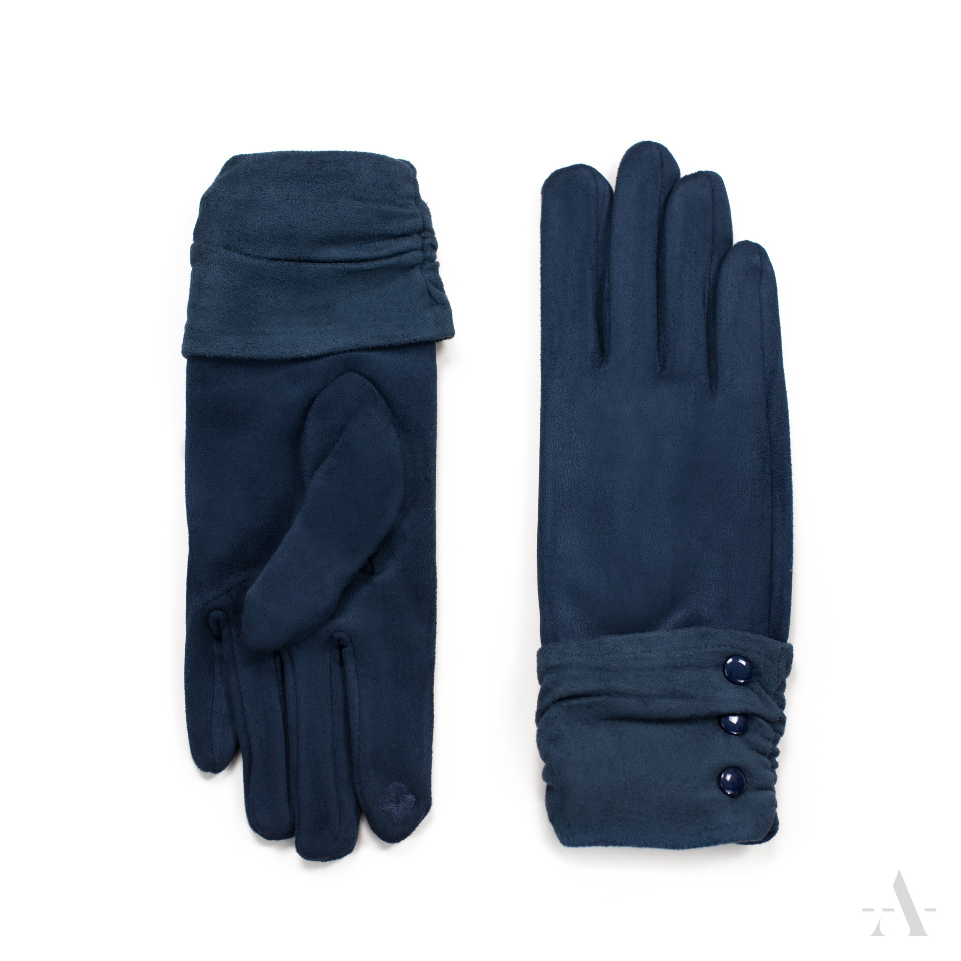 Dámské rukavice rk18412 Barva: tmavě modrá