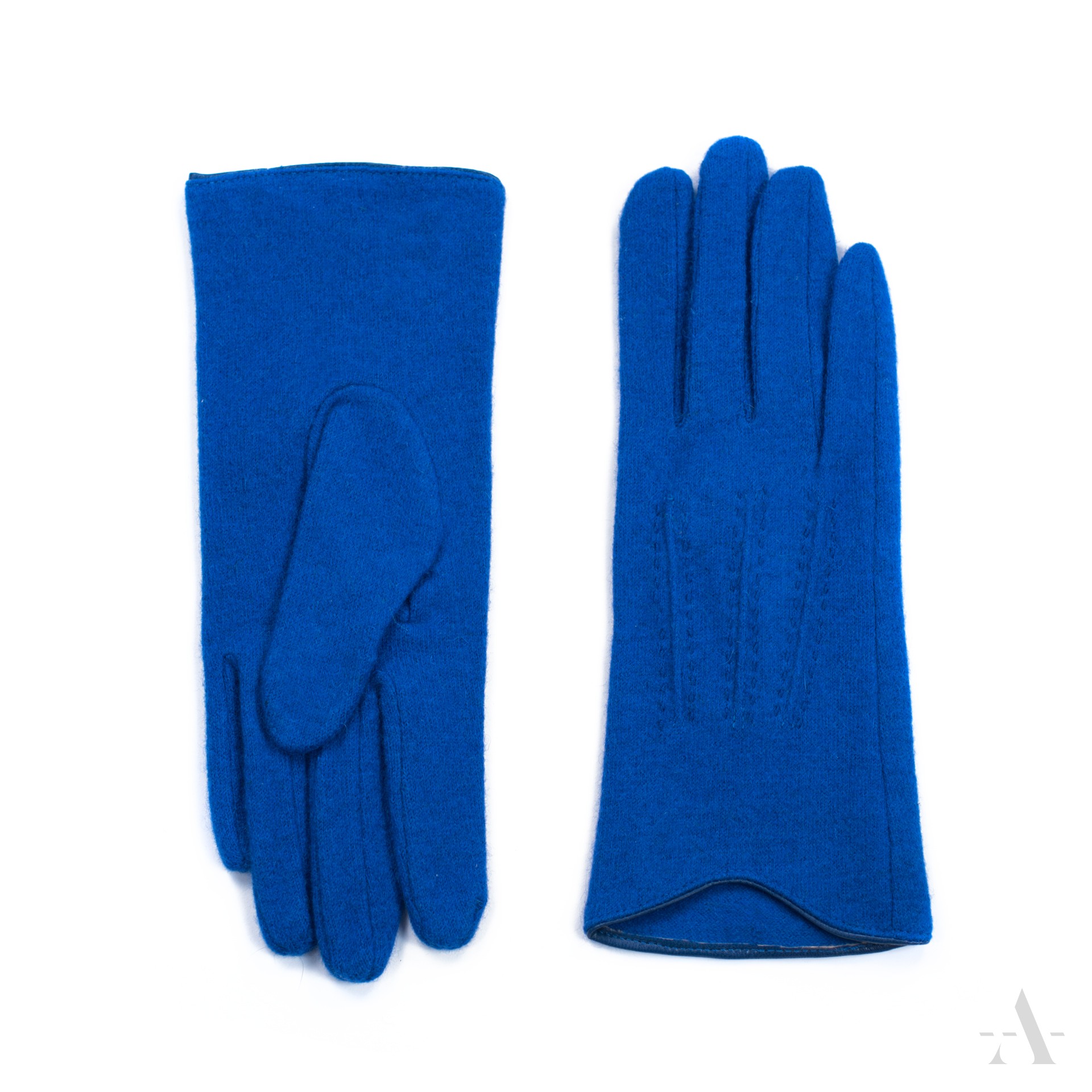 Dámské vlněné rukavice rk19289 Barva: modrá