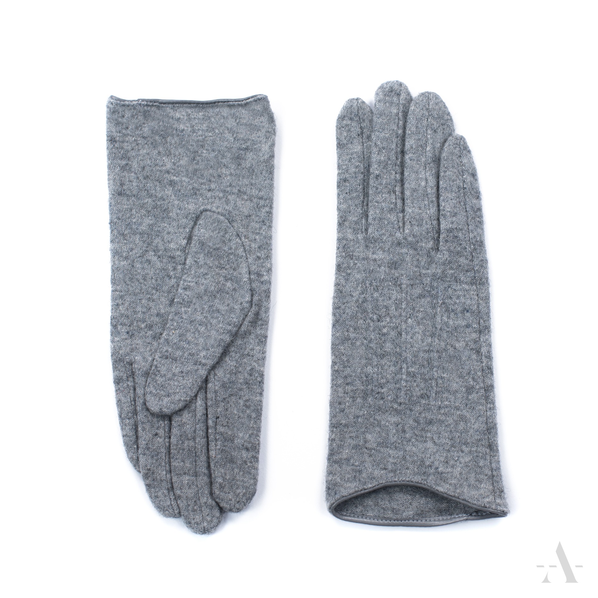 Dámské vlněné rukavice rk19289 Barva: šedá