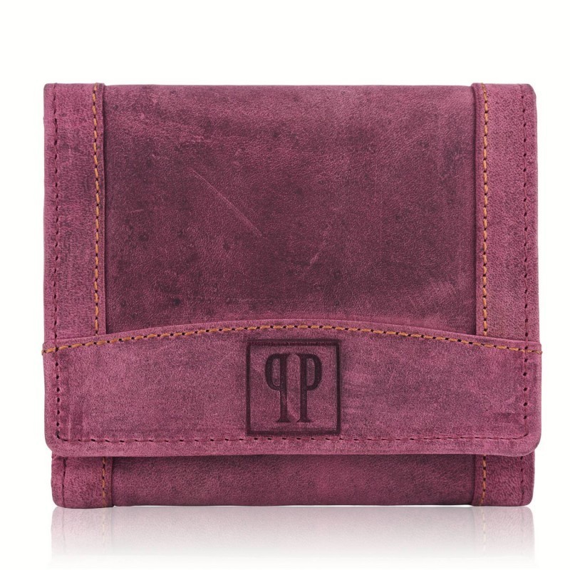Kožená Peněženka Paolo Peruzzi T-70 Barva: růžová