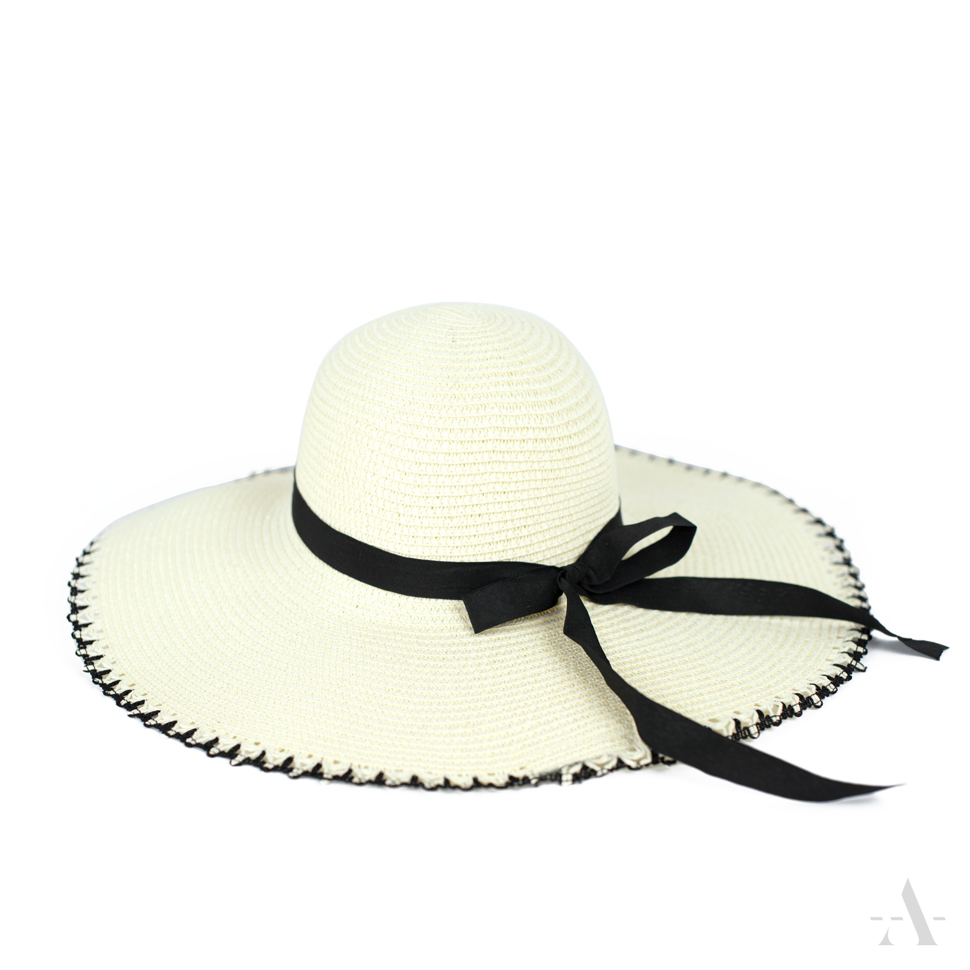 Dámský slaměný klobouk cz22116 Barva: bílá