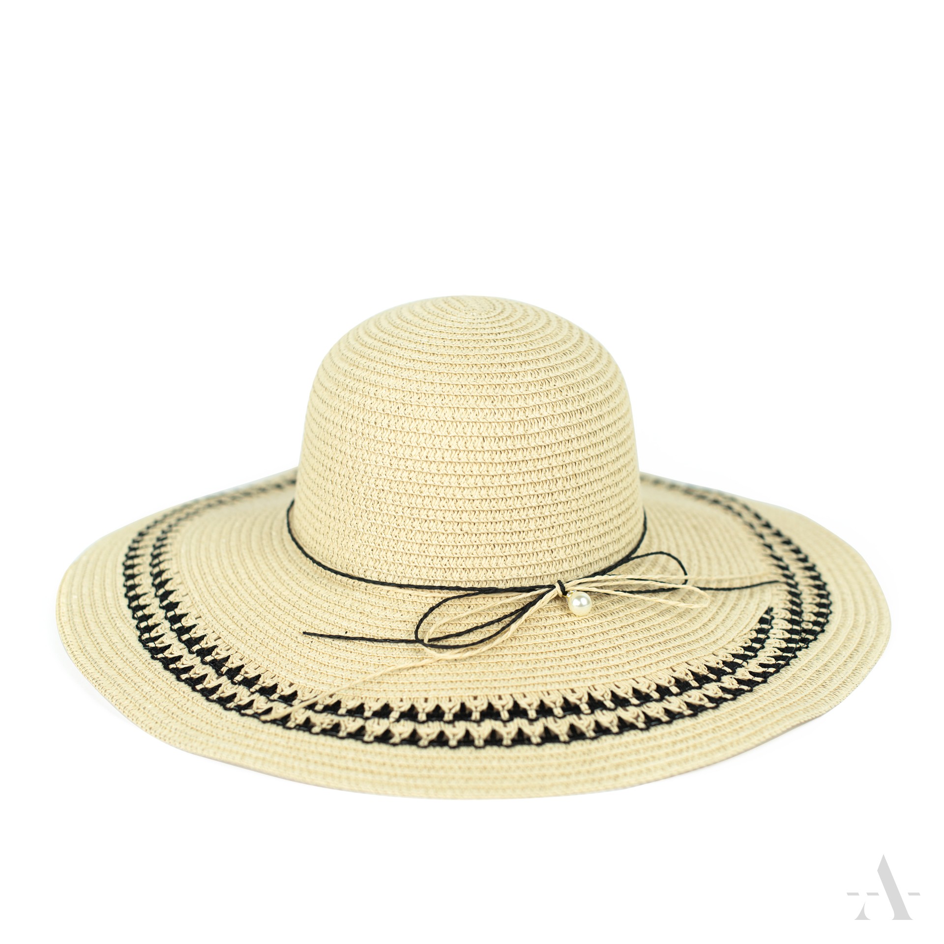 Dámský slaměný klobouk cz22118 Barva: béžová