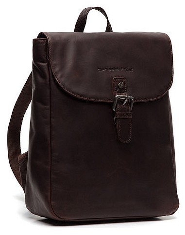 The Chesterfield Brand Stylový dámský kožený batoh Vermont C58.0316 Barva: tmavě hnedá