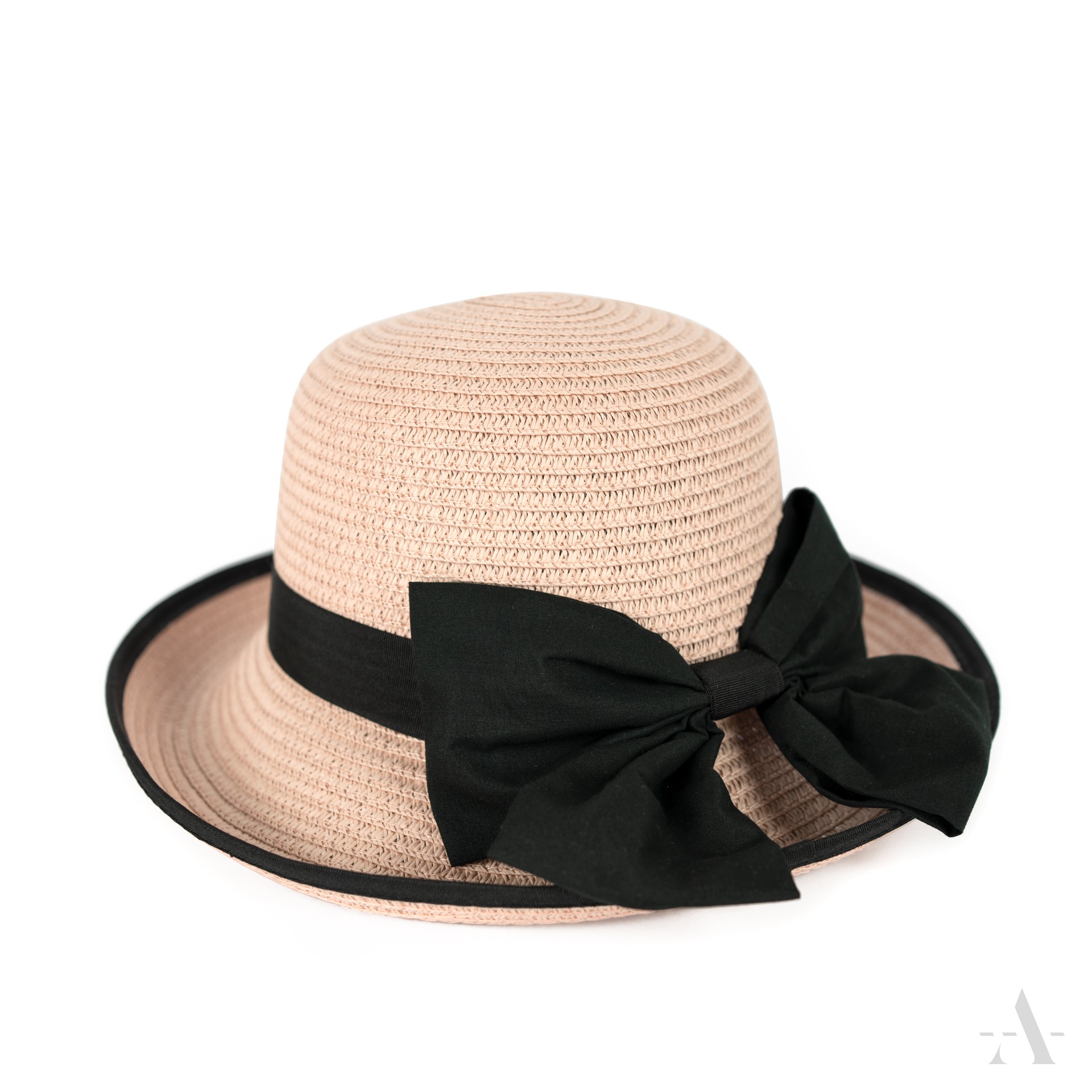Dámský slaměný klobouk cz22110 Barva: růžová