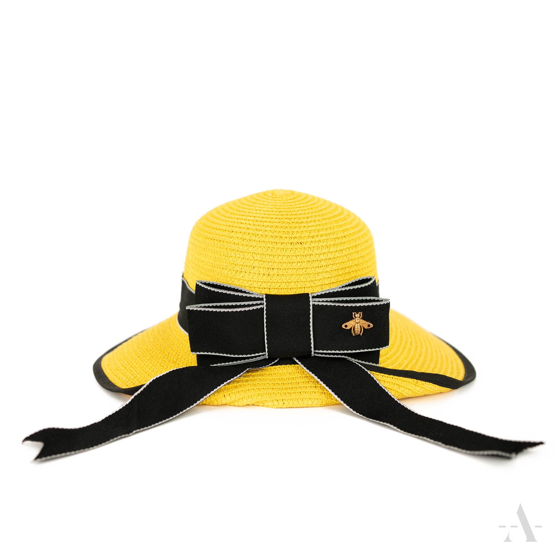 Dámský slaměný klobouk cz22113 Barva: žlutá