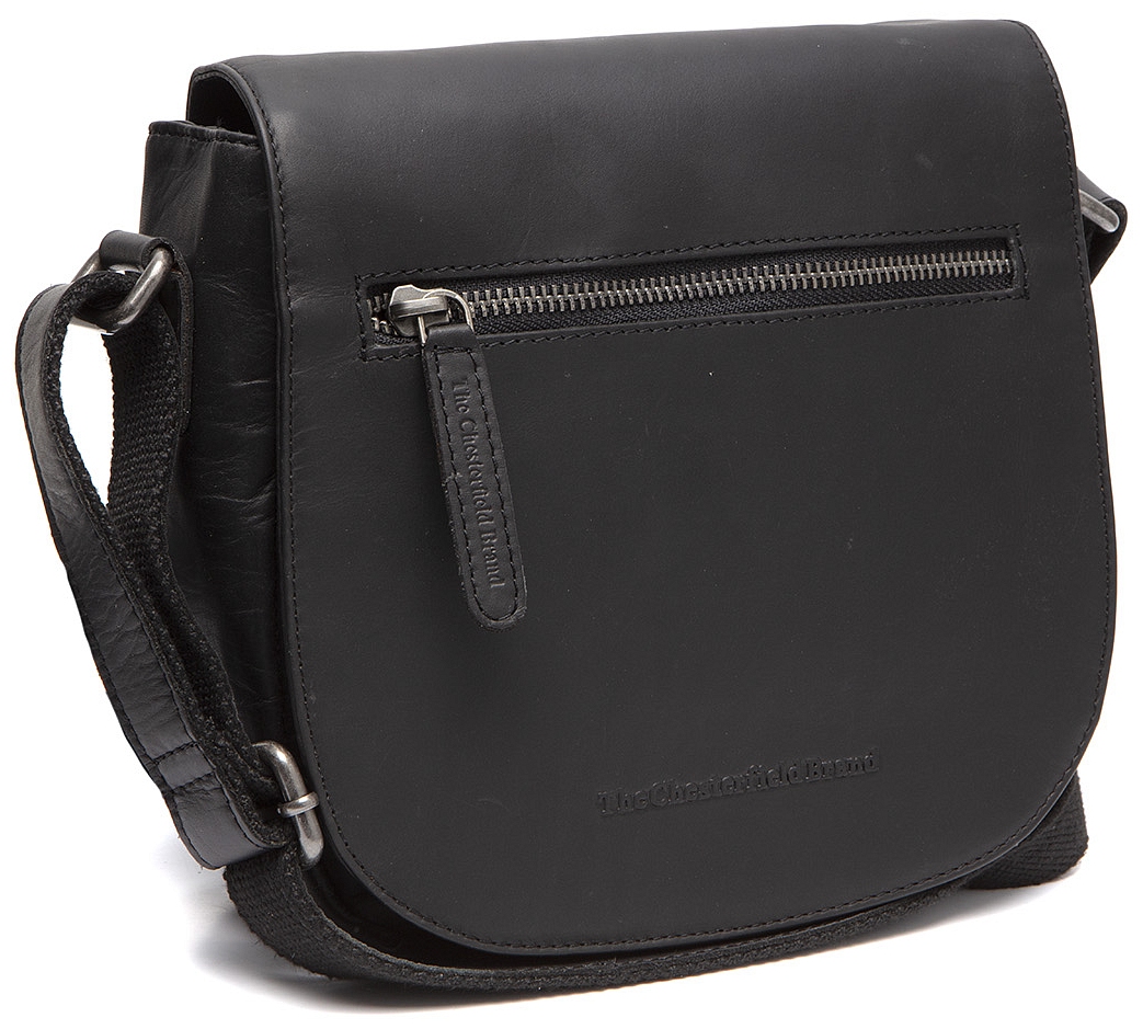 The Chesterfield Brand Klopová kožená taška přes rameno Roman C48.1185 Barva: černá