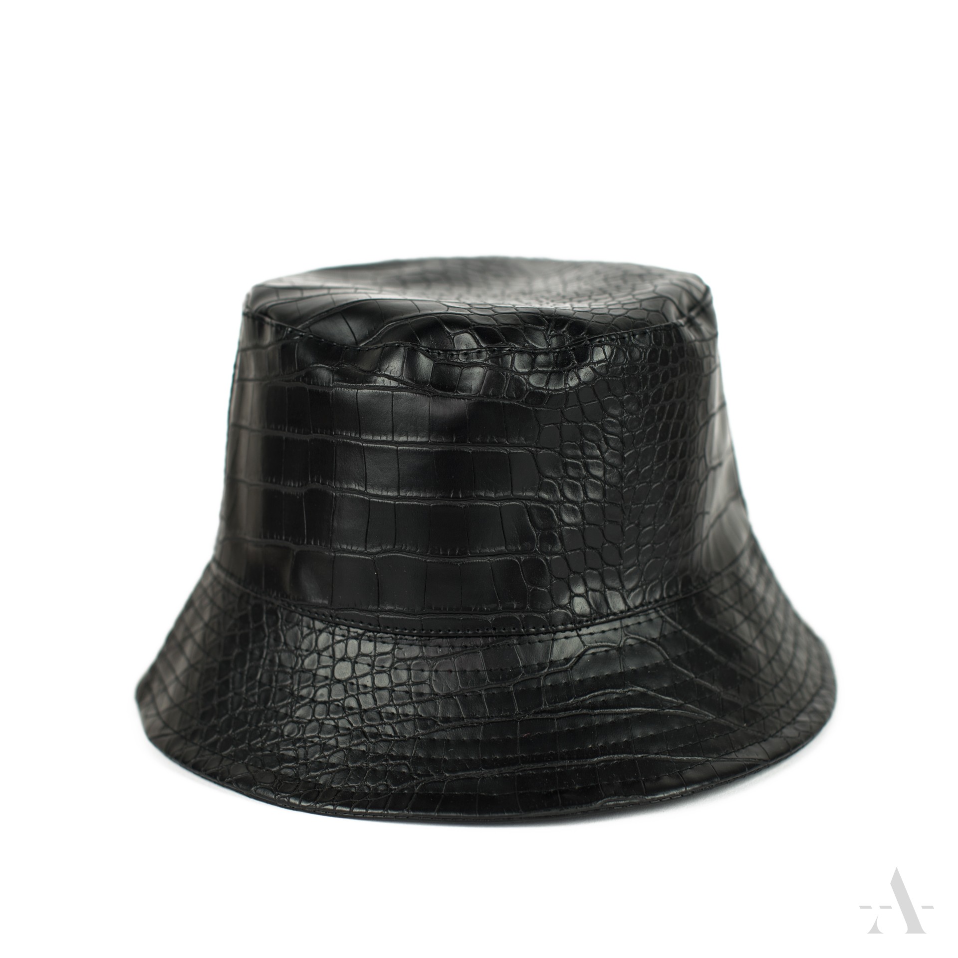 Unisex koženkový klobouk 21266 Barva: černá