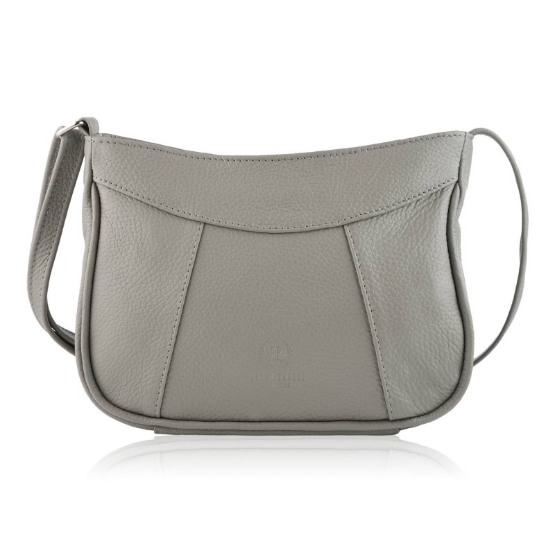 Crossbody kabelka Paolo Peruzzi Z-54 Barva: šedá