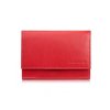 portfel damski skorzany czerwony portmonetka rfid brodrene g 25mnred