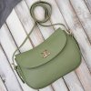 torebka damska ze skory syntetycznej zielona na ramie sp 21 gre (1)