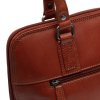 Kožená shopper kabelka Viamonte C48.139231 koňaková 3