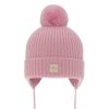 cze pl Dievcenska zimna ciapka ruzova 100 extra jemna merino vlnena s podsivkou z vlnene Hakkari 13198 2
