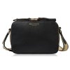 torebka damska skorzana listonoszka na ramie modna czarna paolo peruzzi kv 03 bl