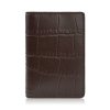 etui na karty brazowe skorzane z tloczeniem croco eleganckie rfid paolo peruzzi kv 05 cbr