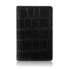 etui na karty czarne skorzane z tloczeniem croco eleganckie rfid paolo peruzzi kv 05 cbl