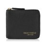portfel damski skorzany maly czarny w orientacji poziomej z rfid paolo peruzzi kv 04 bl