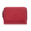 portfel damski skorzany czerwony duzy w orientacji poziomej z rfid paolo peruzzi sl 07 rd