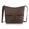 torebka damska skorzana na ramie pojemna brazowa paolo peruzzi ay 23 br