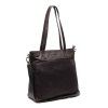 Kožená shopper kabelka Mosel C38.022501 hnědá