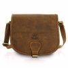 torebka damska listonoszka skorzana vintage w kolorze sredniego brazu paolo peruzzi t 39 mb