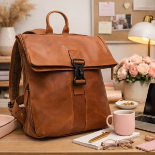 Elegantný mestský batoh Vermont od The Chesterfield Brand 🎒✨ Vyrobený z kvalitnej voskovanej kože s čistým dizajnom, ktorý...