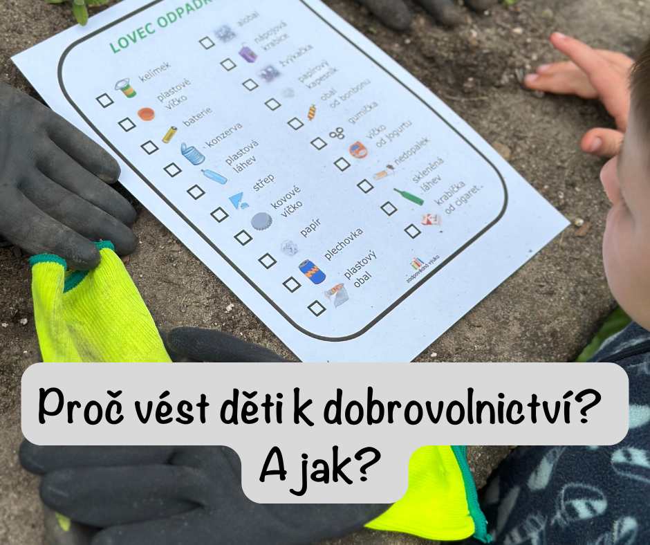 Dobrovolníkem na půl hodiny? I děti to zvládnou!