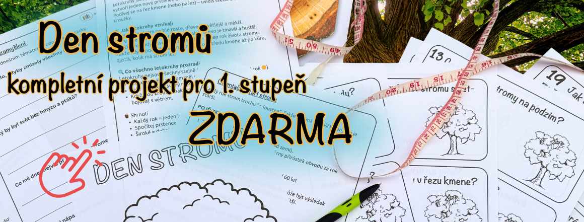 Den stromů - projekt pro 1. stupeň ZŠ