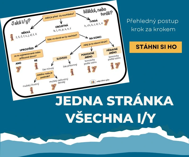 Jaké i/y mám napsat?