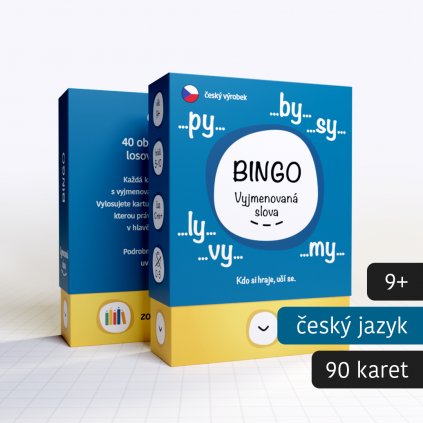 bingo vyjmenovaná slova