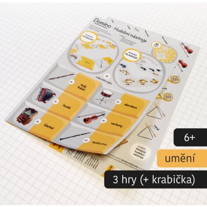domino hudební nástroje