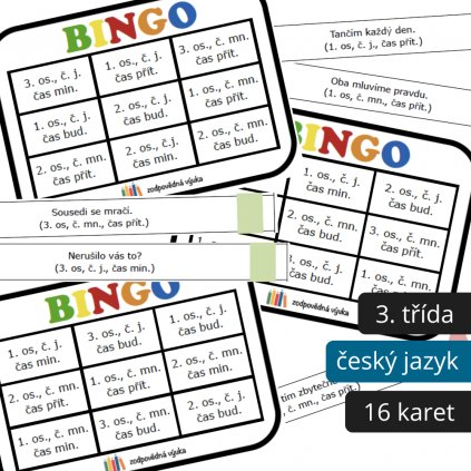 bingo slovesa