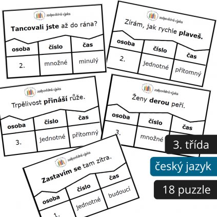 puzzle osoba číslo čas