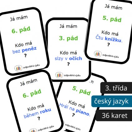 já mám kdo má pády postatných jmen