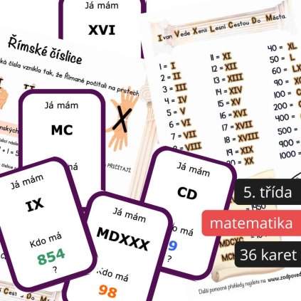 já mám kdo má římská čísla