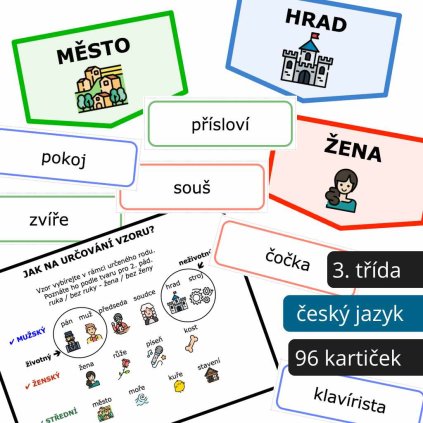 vzory podstatných jmen