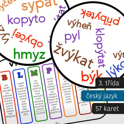 dobble vyjmenovaná slova