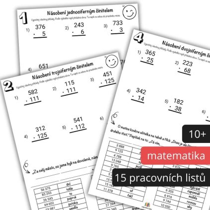 písemné násobení