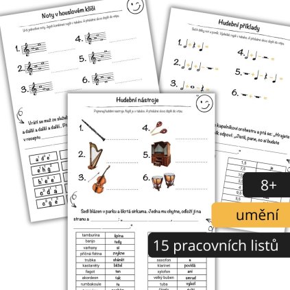 hudební výchova pracovní listy