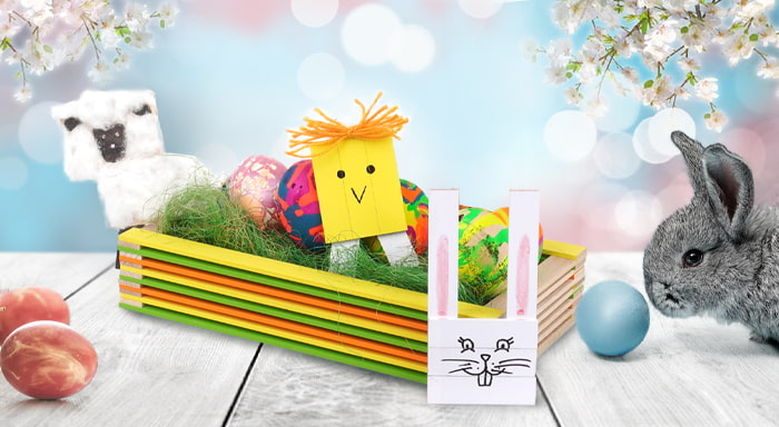 Osterbasteln und Dekorationen - Anleitungen zur Herstellung