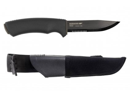 Bushcraft Expert BlackBlade, Taktisches Messer in Schwarz von Morakniv. Speziell für Strategen und Überlebenskünstler entwickelt.